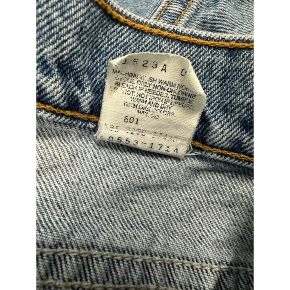 Vintage Rare Levi's 501 Made in USA Grey Tab 90s W34 L30 - Picture 4 of 5